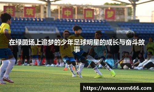 在绿茵场上追梦的少年足球明星的成长与奋斗故事